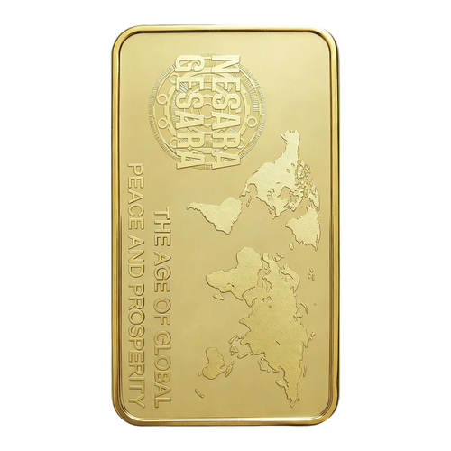 Nesara Gesara QFS Gold Bar