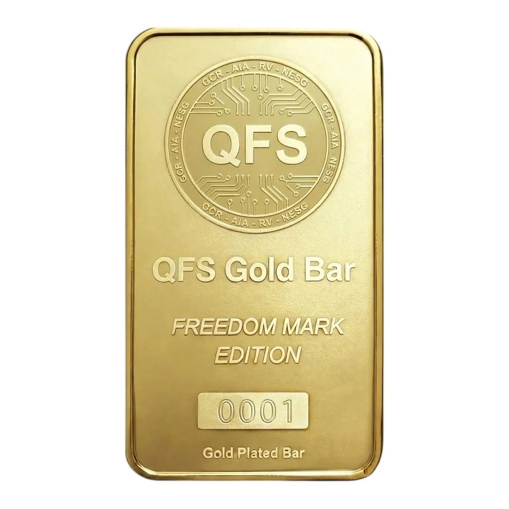 Nesara Gesara QFS Gold Bar